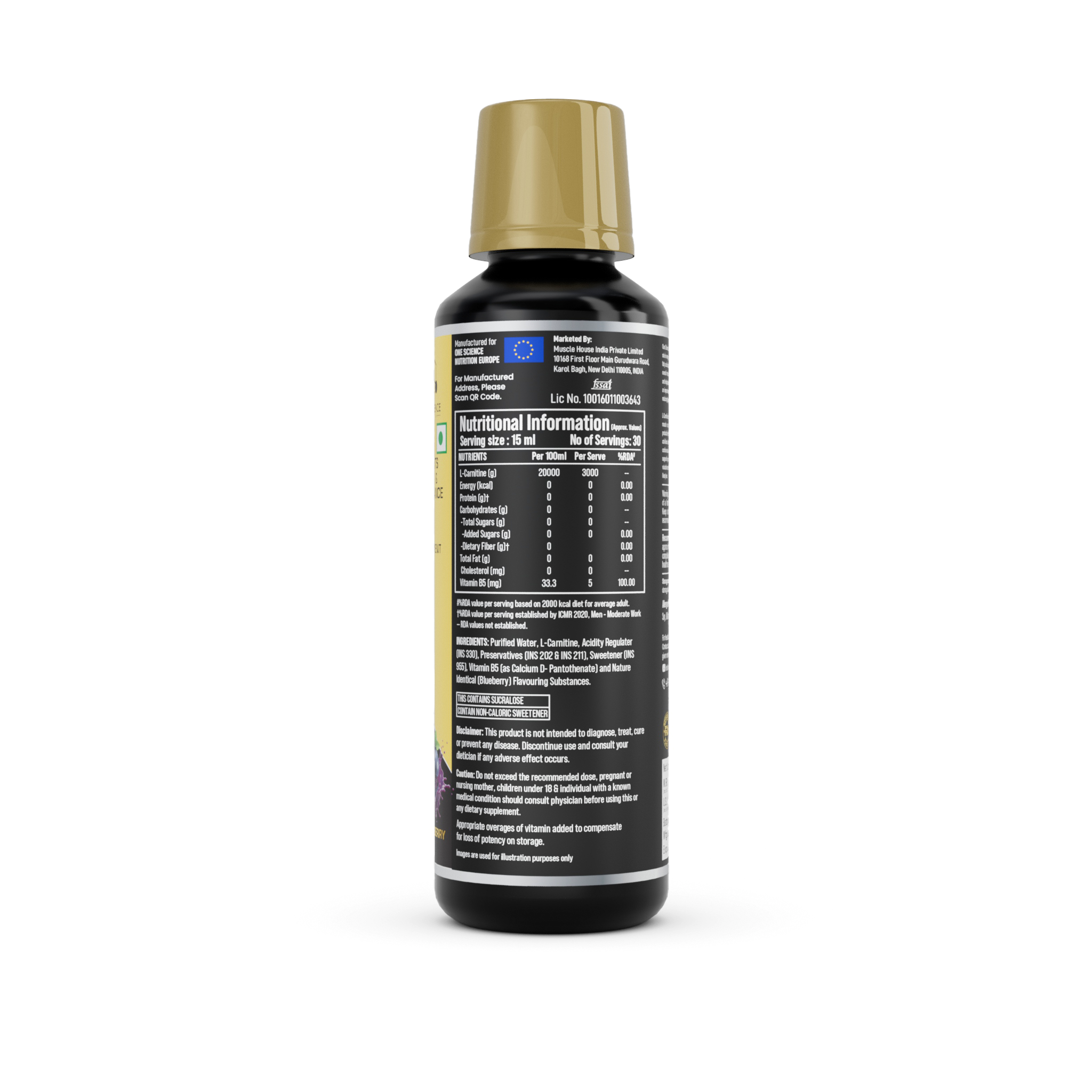 qual melhor l carnitina Universe Biotech L-Carnitine 3000 Mg Liquid – Muscle Stack