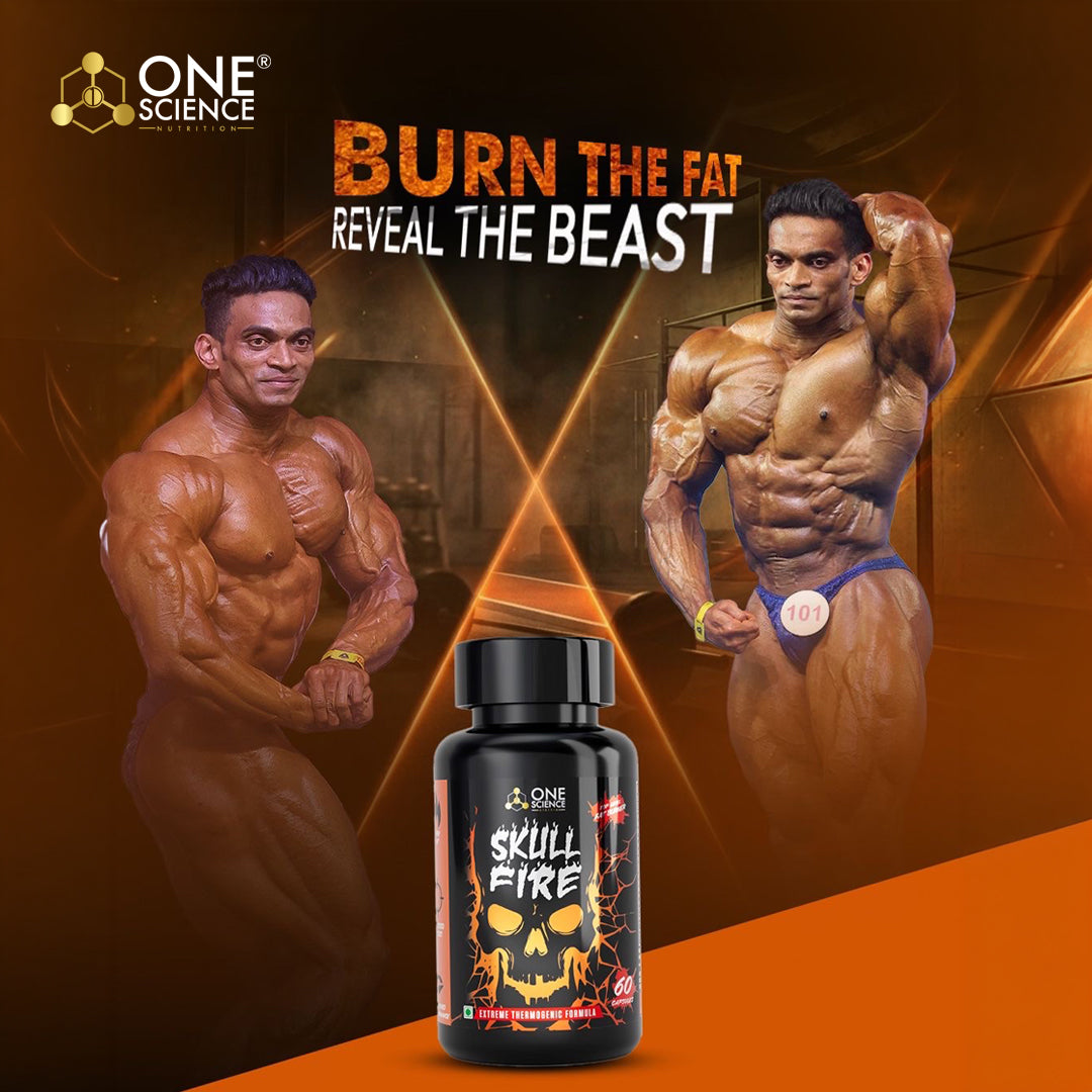 Skull Fire Top Level Fat Burner 60 Caps - One Science Nutrition (OSN)
