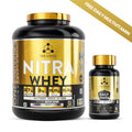 Tiger Combo Pack - Nitra Whey Protein 4 LB + Free Daily Multivitamins 60 Capsules