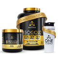 One Science ISO Gold Whey Protein Isolate 5lb + Free Creatine 250gm + Free Steel Shaker