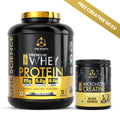 Tiger COMBO PACK One Science 100% PREMIUM WHEY PROTEIN 5 LB WITH CREATINE 150g