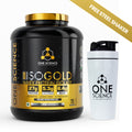 One Science ISO Gold Whey Protein Isolate 5lb + Free Steel Shaker