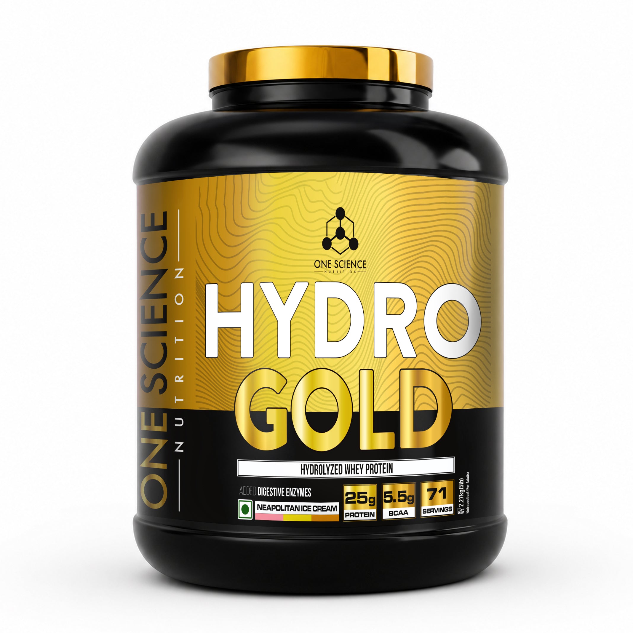 One Science Hydro Gold Whey Protein 5lbs