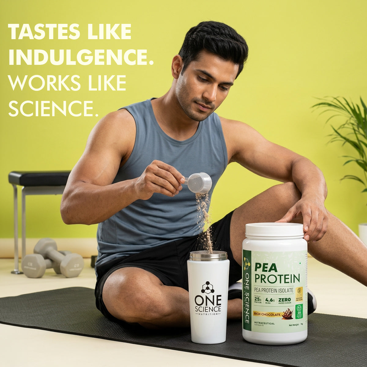 Plant Protein – Pea Protein Isolate 1Kg - One Science Nutrition (OSN)