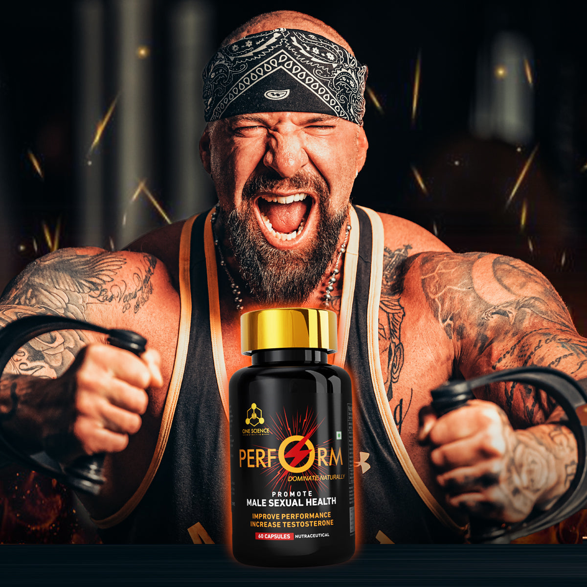 Perform – Testosterone Booster & Male Vitality Capsules - One Science Nutrition (OSN)