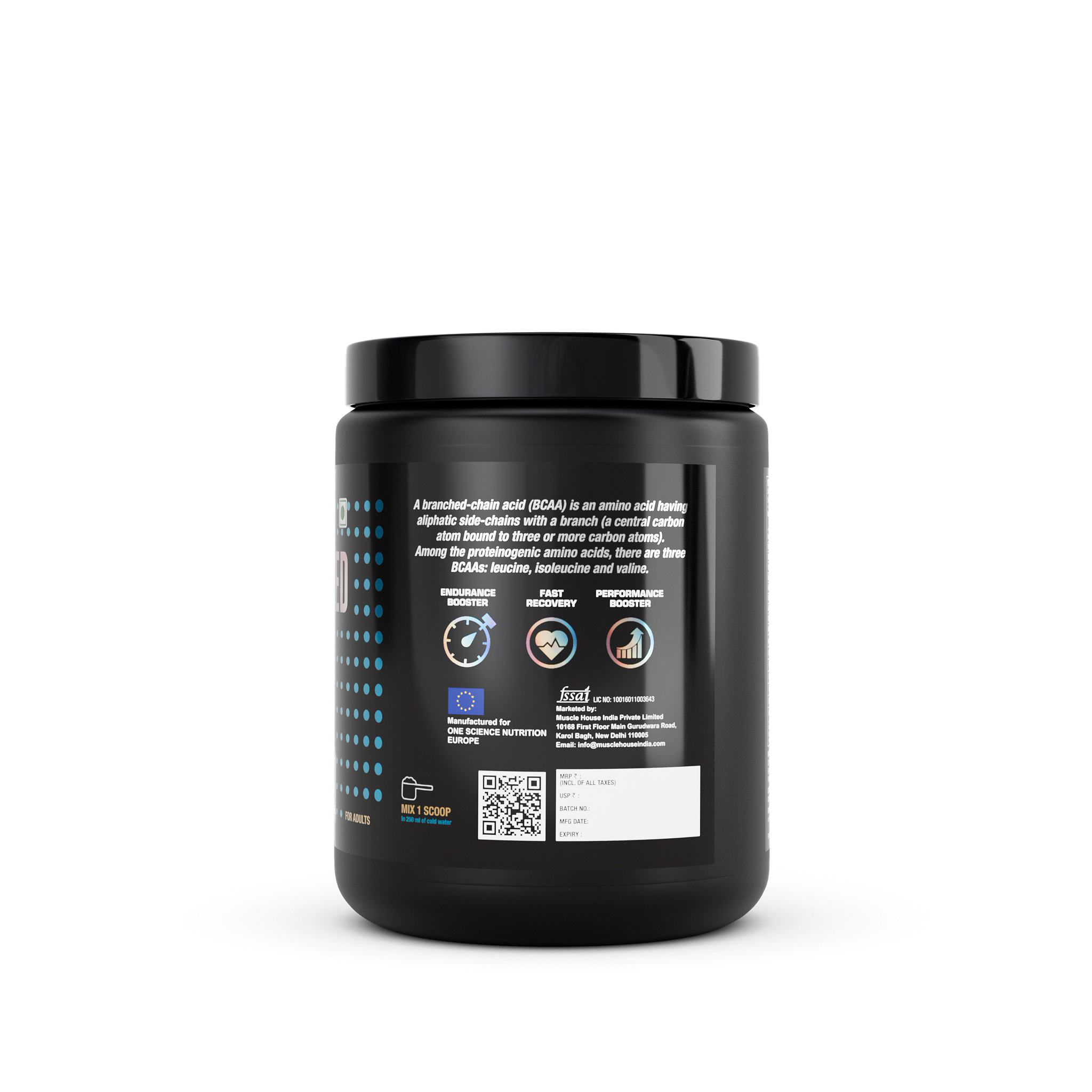 One Science Nutrition(OSN) Advanced BCAA 300g (30sv) + Free Shaker