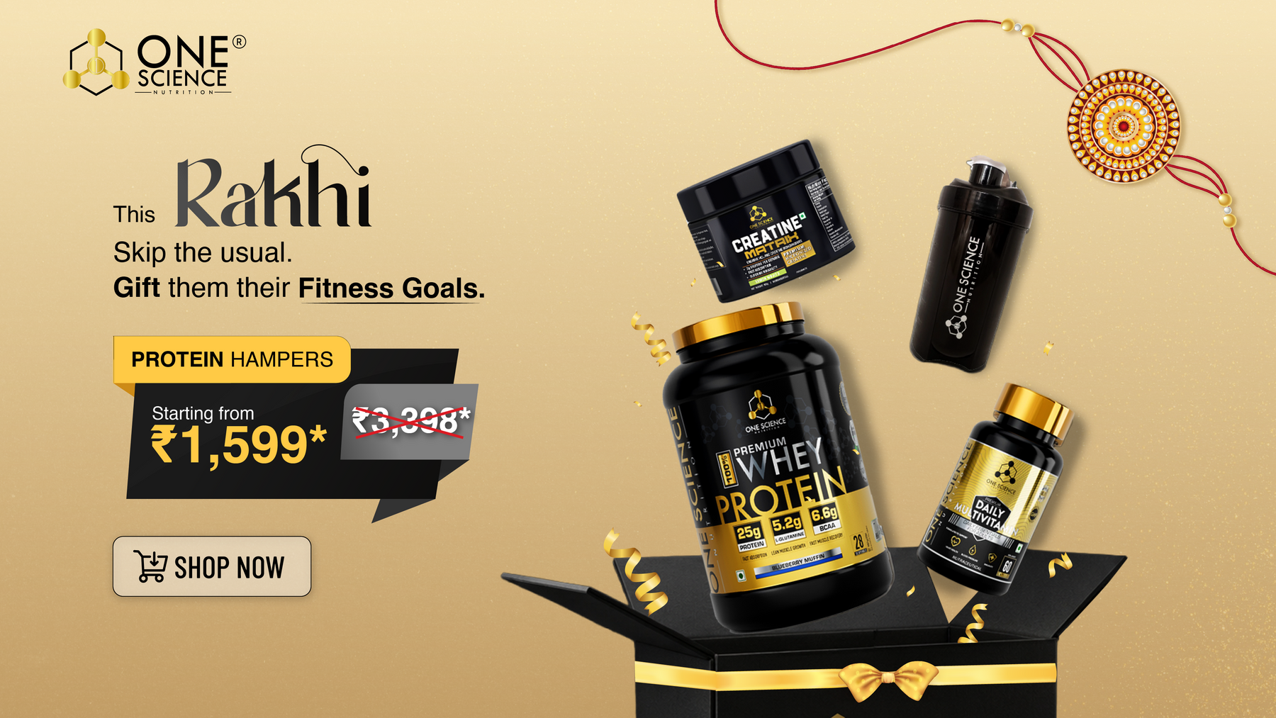 🎁 Rakhi Special Hampers Are LIVE! 💝 Starting at ₹1,599 ✨