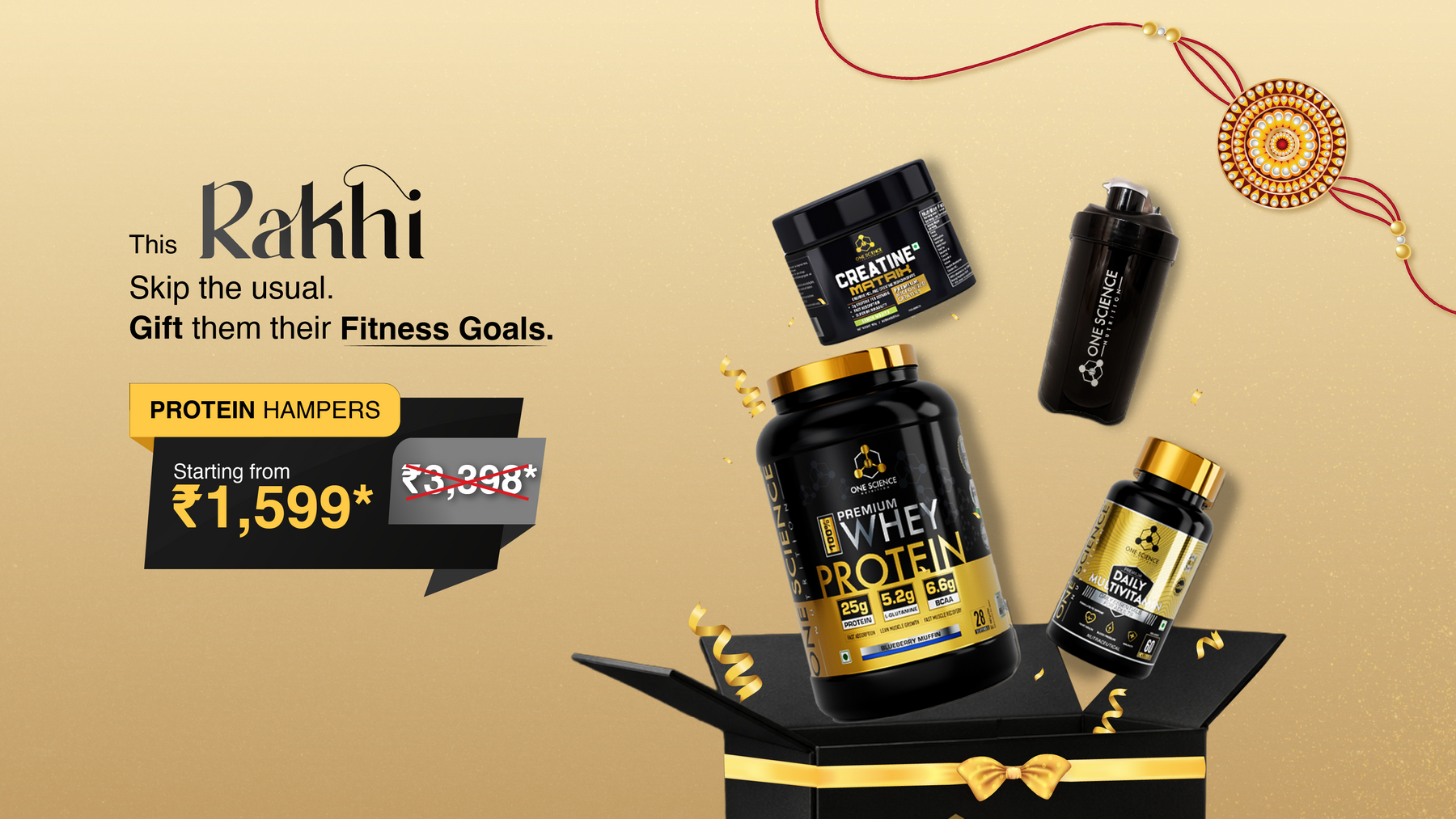 🎁 Rakhi Special Hampers Are LIVE! 💝 Starting at ₹1,599 ✨