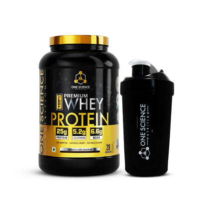 One Science 100% Premium Whey Protein 2LBS + Free Shaker