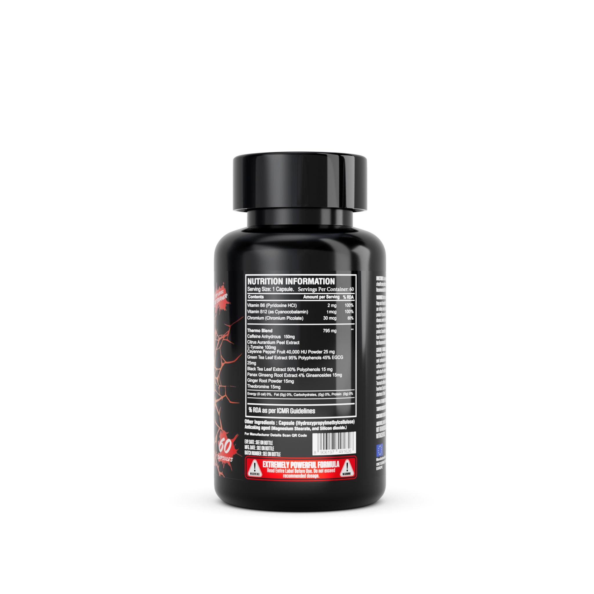Skull Fire Top Level Fat Burner 60 Caps - One Science Nutrition (OSN)