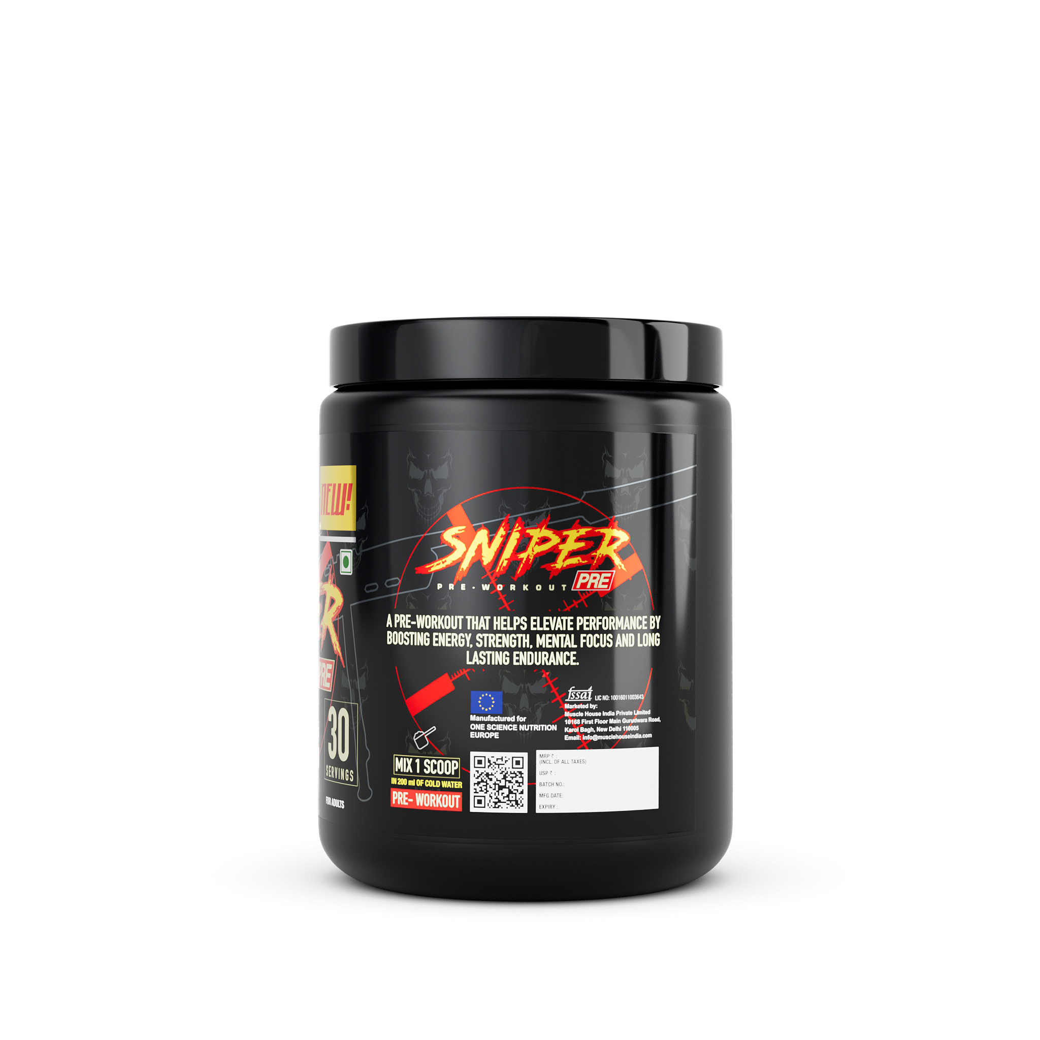 Sniper Pre-Workout 420G (30Sv) - One Science Nutrition (OSN)