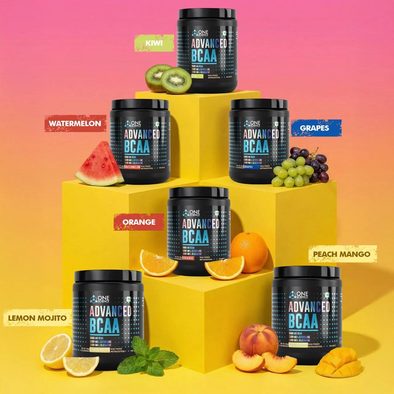 One Science Nutrition Advanced BCAA 150g (15sv)