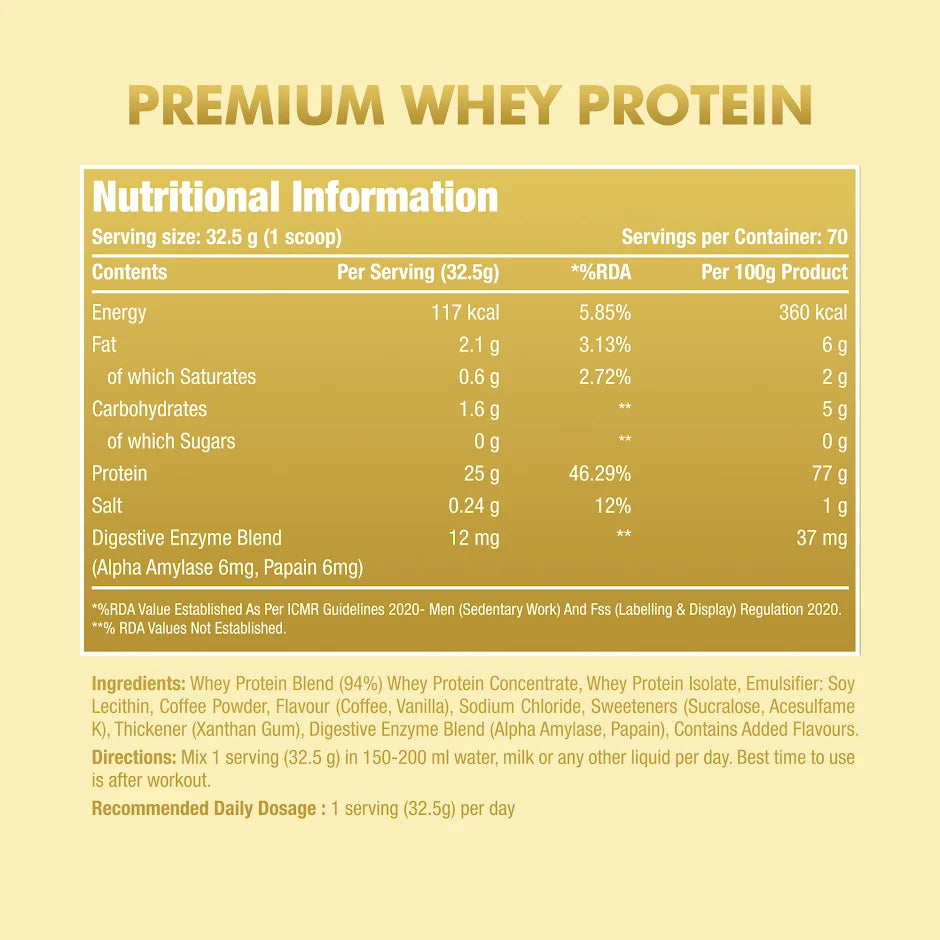 100% Premium Whey Protein 5 Lbs - One Science Nutrition (OSN)